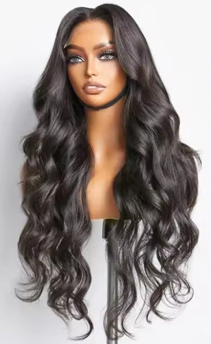 real hair wig body wave